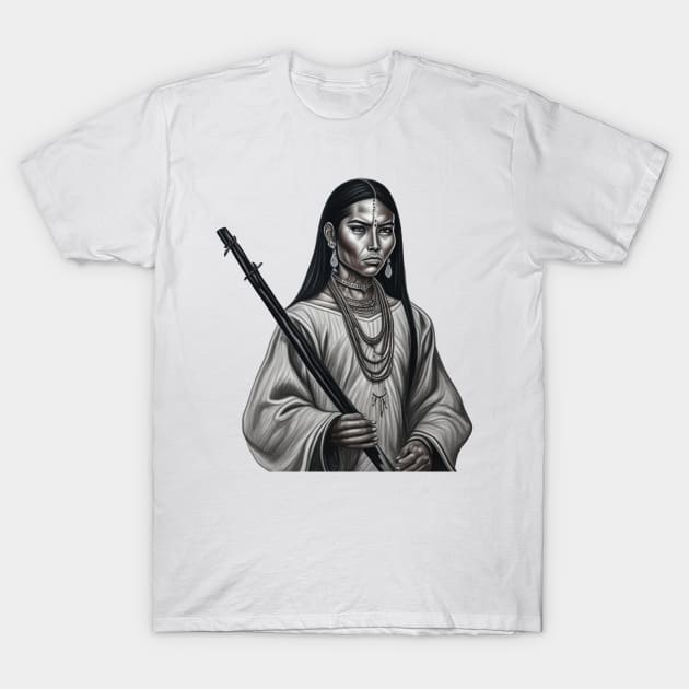 navajo native american T-Shirt by mdr design